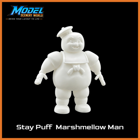 Z Scale 1:220 Stay Puff Marshmallow Man Resin Figure