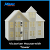 HO Scale 1:87 Classic Victorian House with Tower