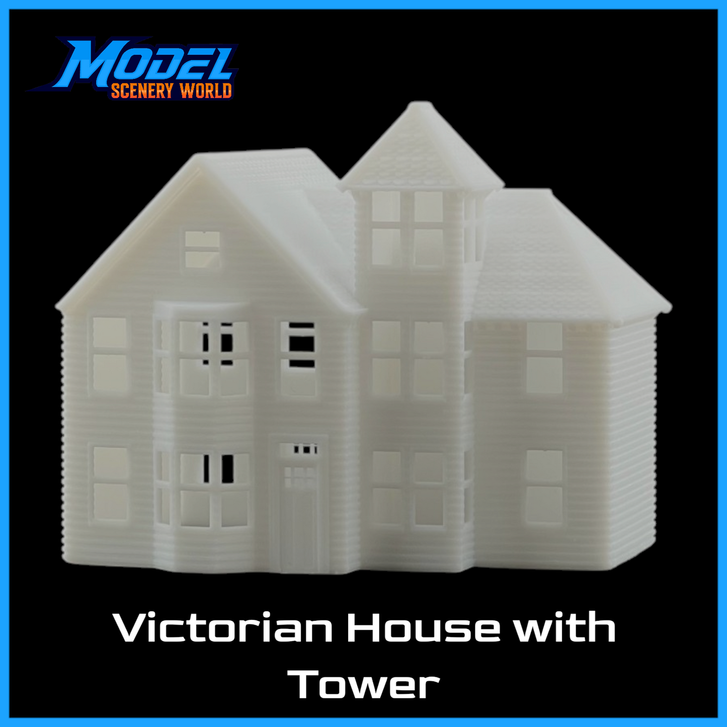 T Gauge 1:450 Classic Victorian Resin House #2 Tower