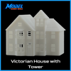 N Scale 1:160 Classic Victorian House with Tower