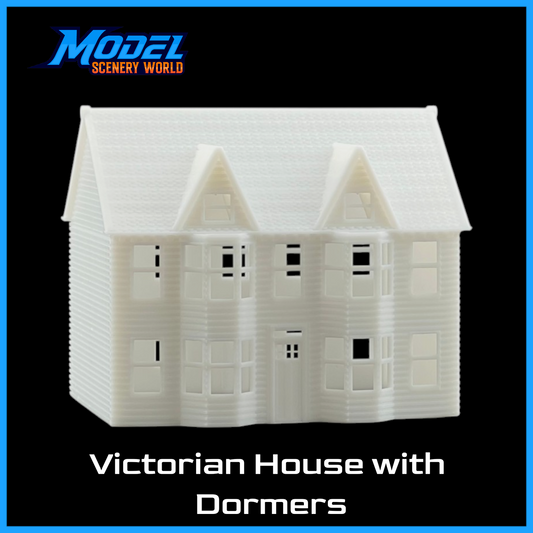 N Scale 1:160 Classic Victorian House with Dormers