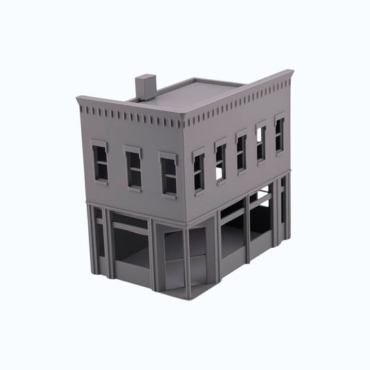 S Scale 1:64 Main Street Building #1 Right Entry