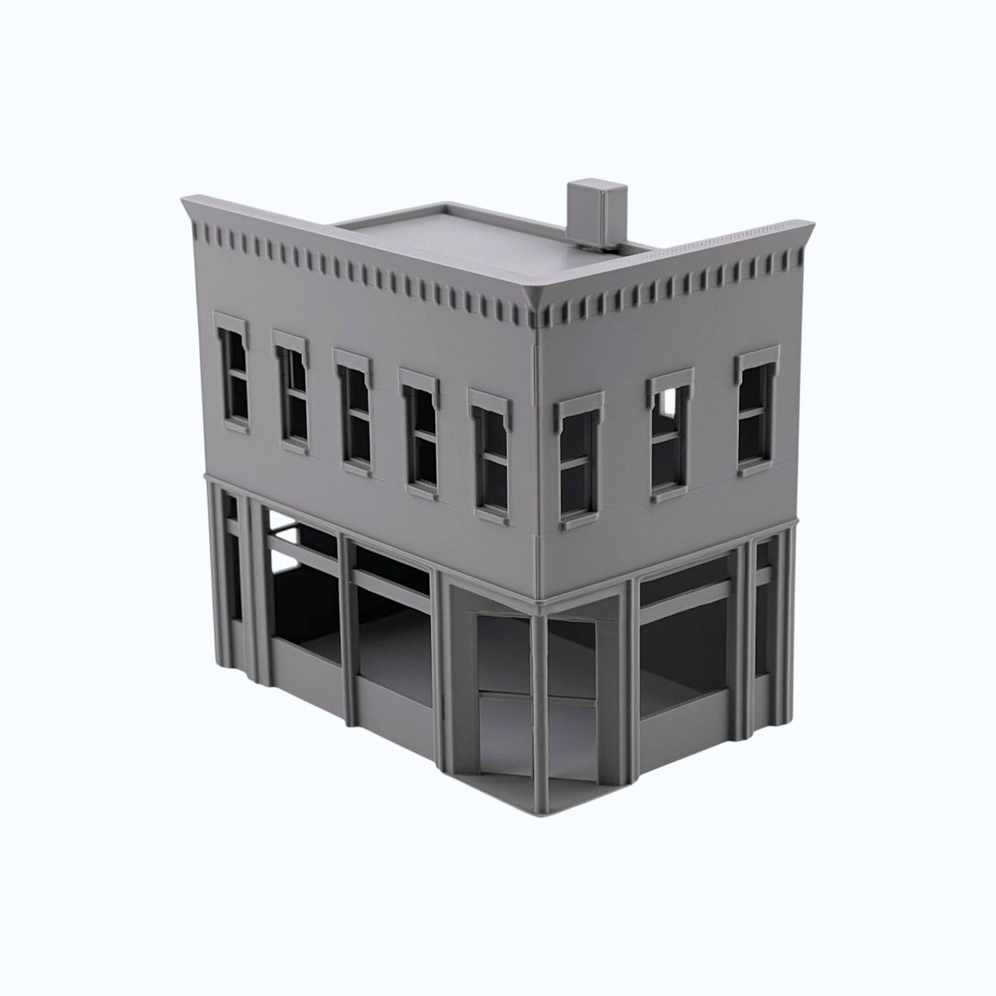 S Scale 1:64 Main Street Building #1 Left Entry