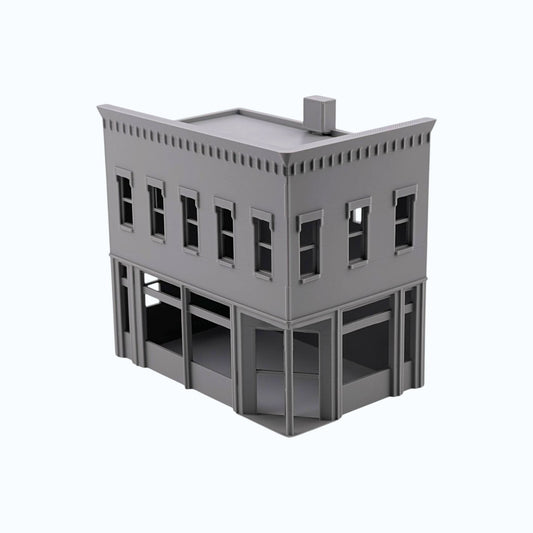 S Scale 1:64 Main Street Building #1 Left Entry