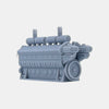 HO Scale 1:87 EMD 645 16-Cylinder Engine Roots Blower