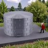 Standard Oil or Fuel Tank - G Scale 1:24 - Metallic Silver - 11 Sizes AVAILABLE