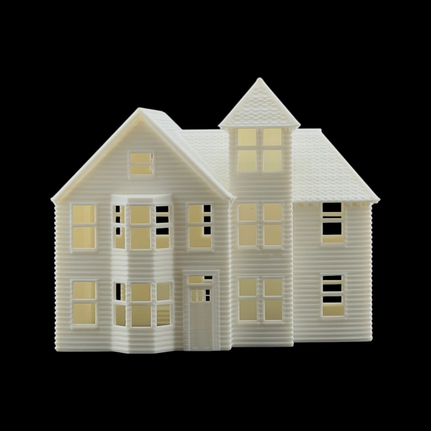 S Scale 1:64 Classic Victorian House with Tower #2