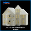 HO Scale 1:87 Classic Victorian House with Tower