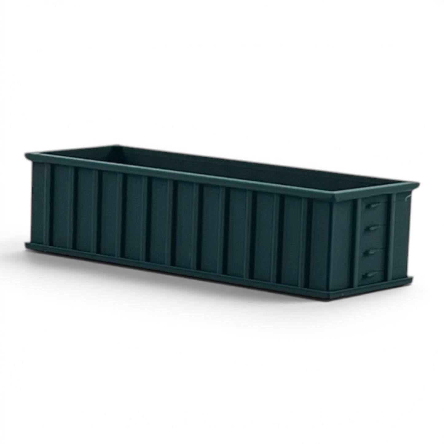 HO Scale 1:87 30-Yard Dumpster Waste Container - Green