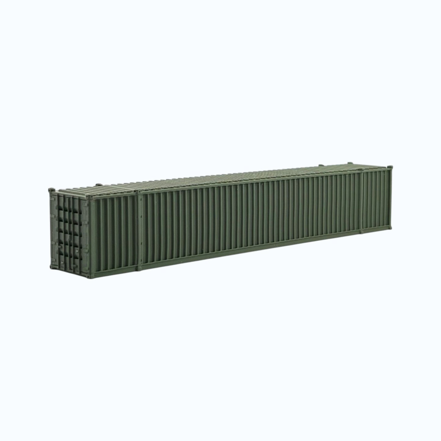 N Scale 1:160 - 53' Shipping Containers (2pk) - Green