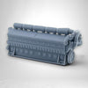 S Scale 1:64 EMD 645 20-Cylinder Turbo Diesel Engine