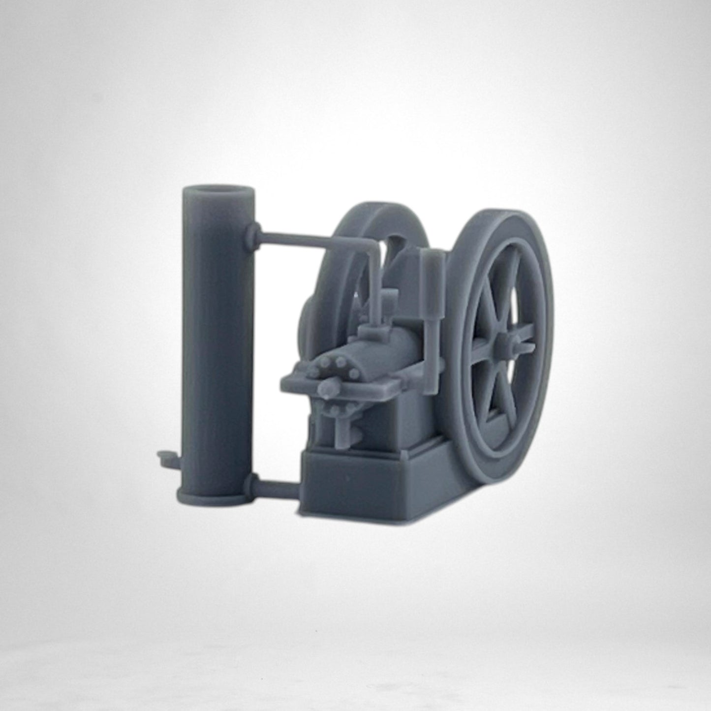 O Scale 1:48 Hit & Miss Stationary Engine Resin 2pc Set