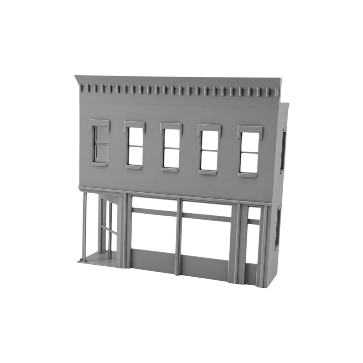 O Scale 1:48 Main Street Corner Relief Building #1 LH