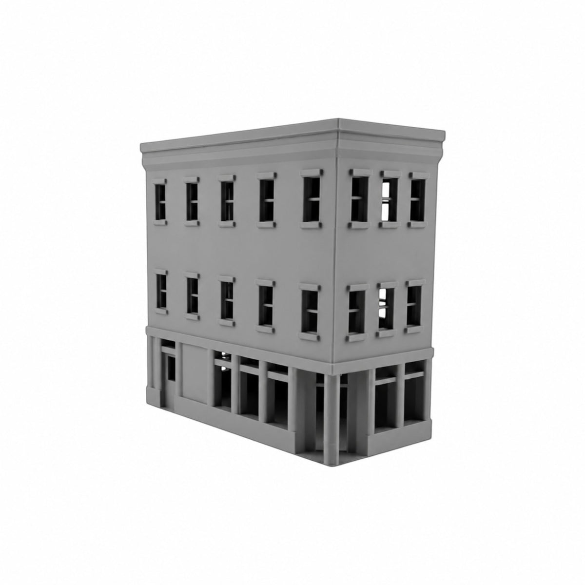 HO Scale 1:87 Main Street Corner Building #7 LH