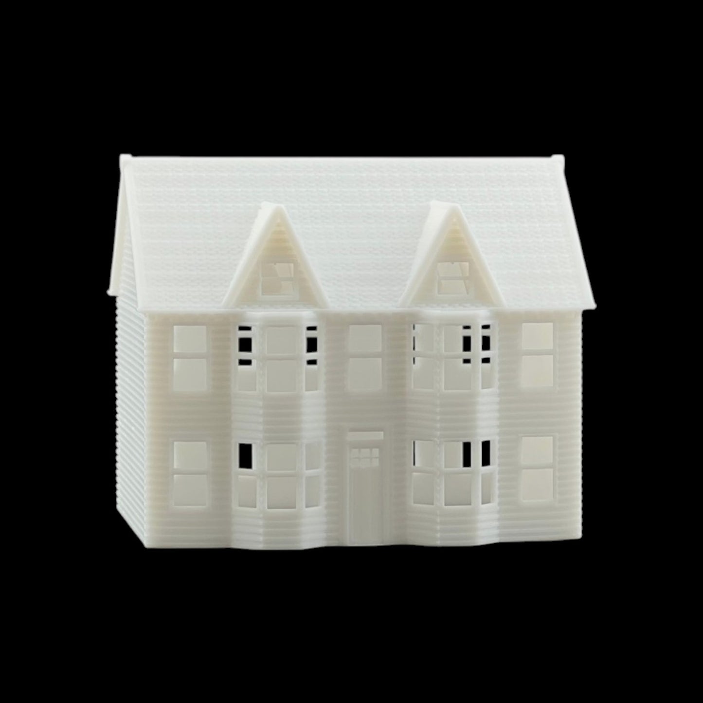T Gauge 1:450 Classic Victorian Resin House #3 Dormers