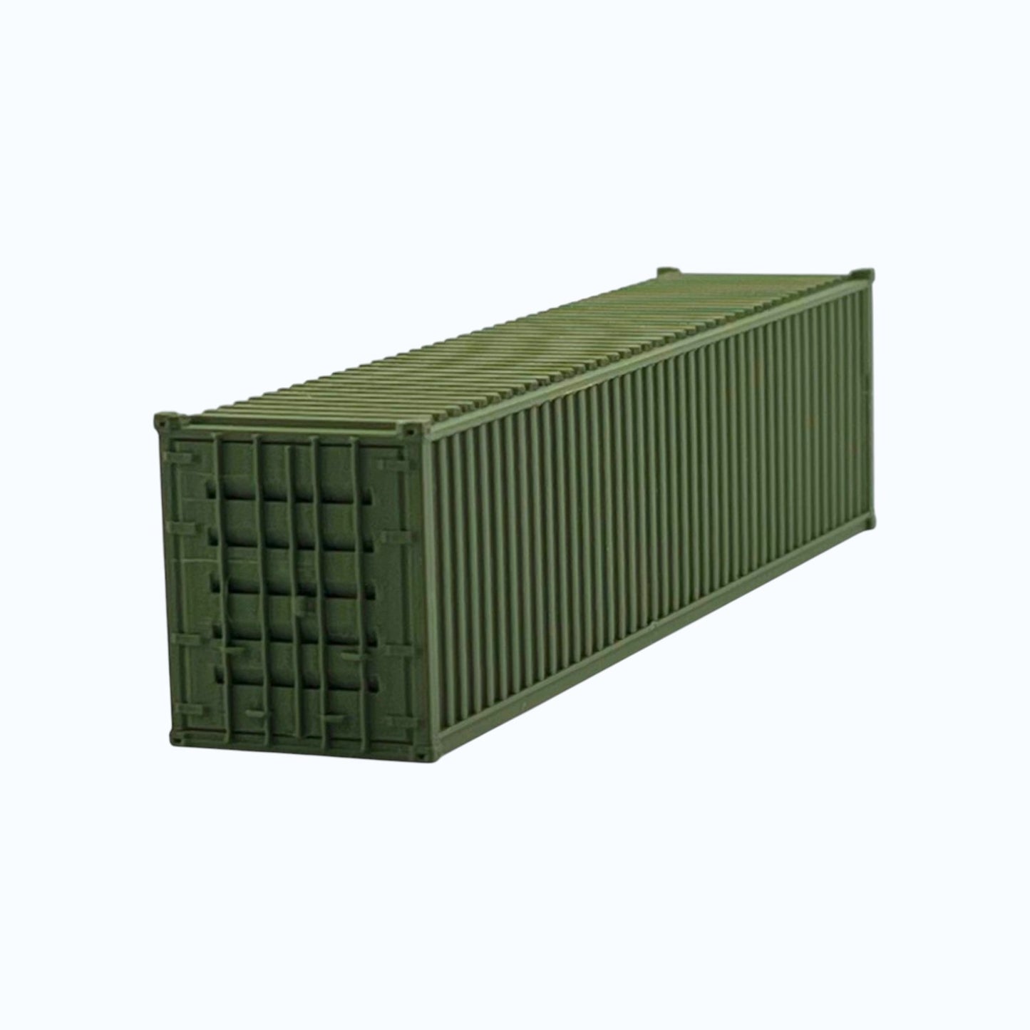 N Scale 1:160 - 40' Shipping Containers (2pk) - Green
