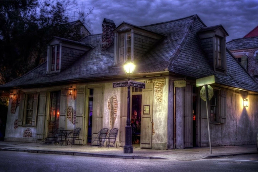 New Orleans Historic Lafitte's Blacksmith Shop and Bar - O Scale 1:48 Haunted