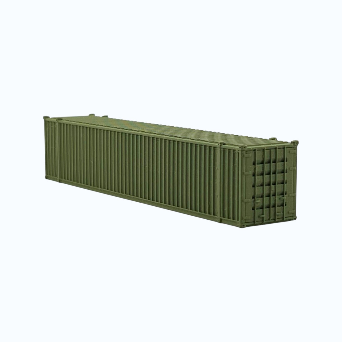 N Scale 1:160 - 48' Shipping Containers (2pk) - Green