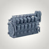 O Scale 1:48 Alco 251 12-Cyl Diesel Engine Prime Mover