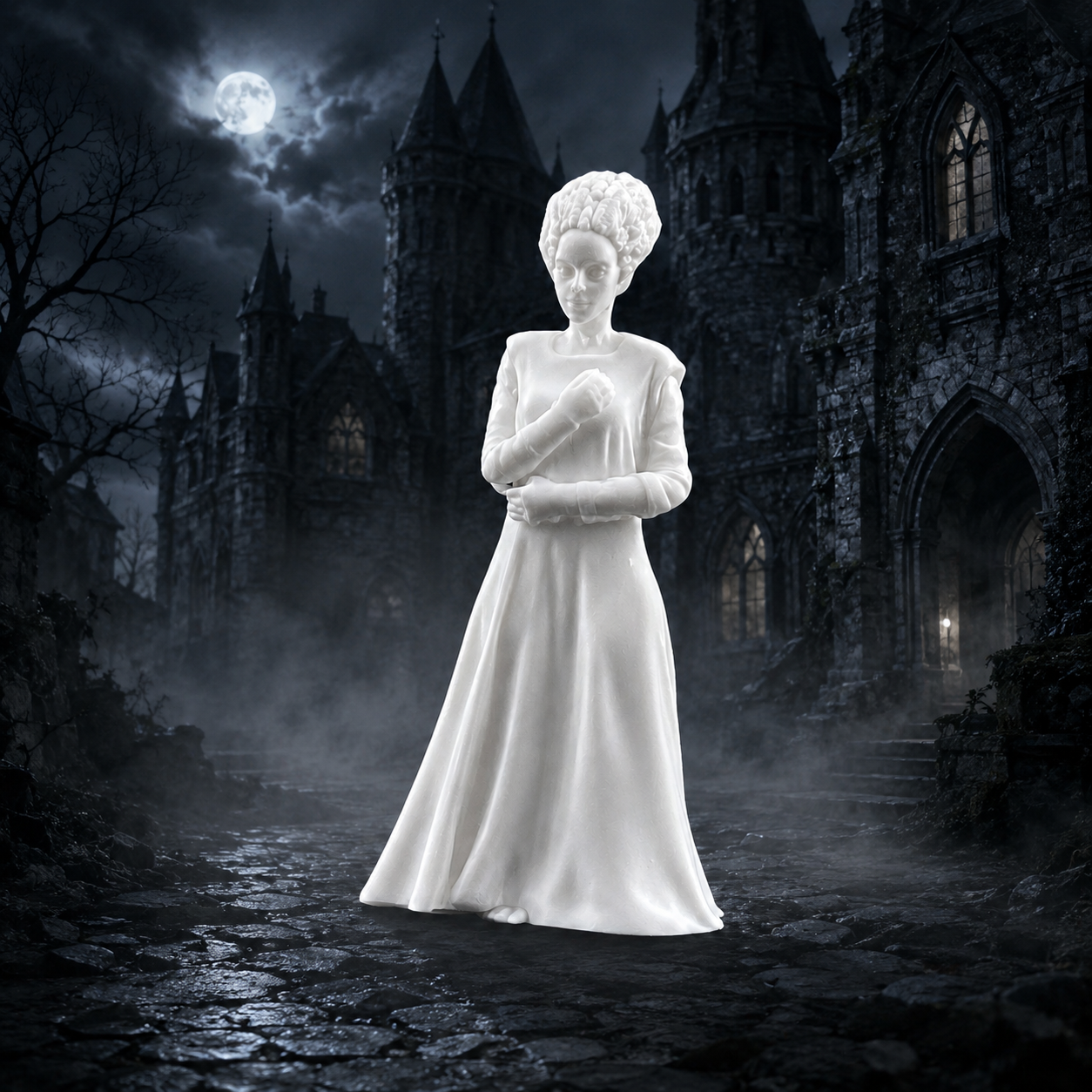Z Scale 1:220 Bride of Frankenstein Resin Figure