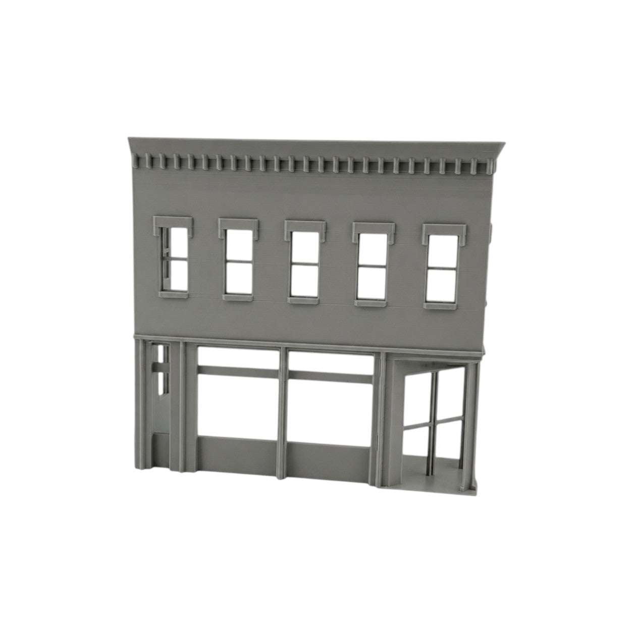 HO Scale 1:87 Main Street Corner Relief Building #1 RH