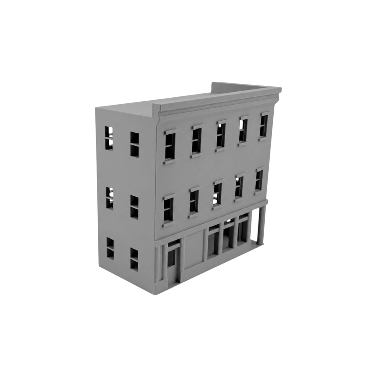 HO Scale 1:87 Main Street Corner Building #7 LH