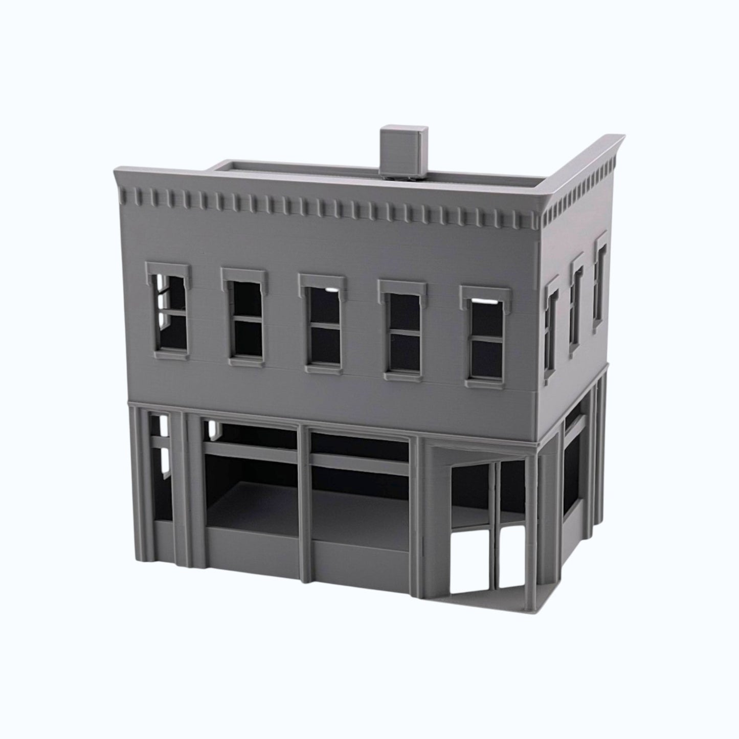 O Scale 1:48 Main Street Building #1 Left Entry