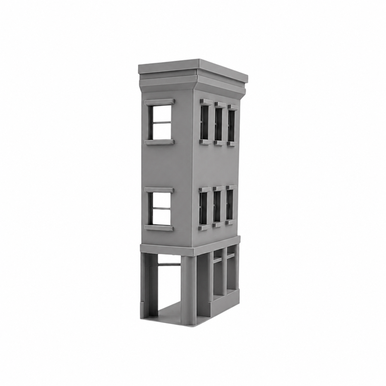 HO Scale 1:87 Main Street Relief Building #7 LH