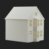 HO Scale 1:87 Classic Victorian Bay Window House