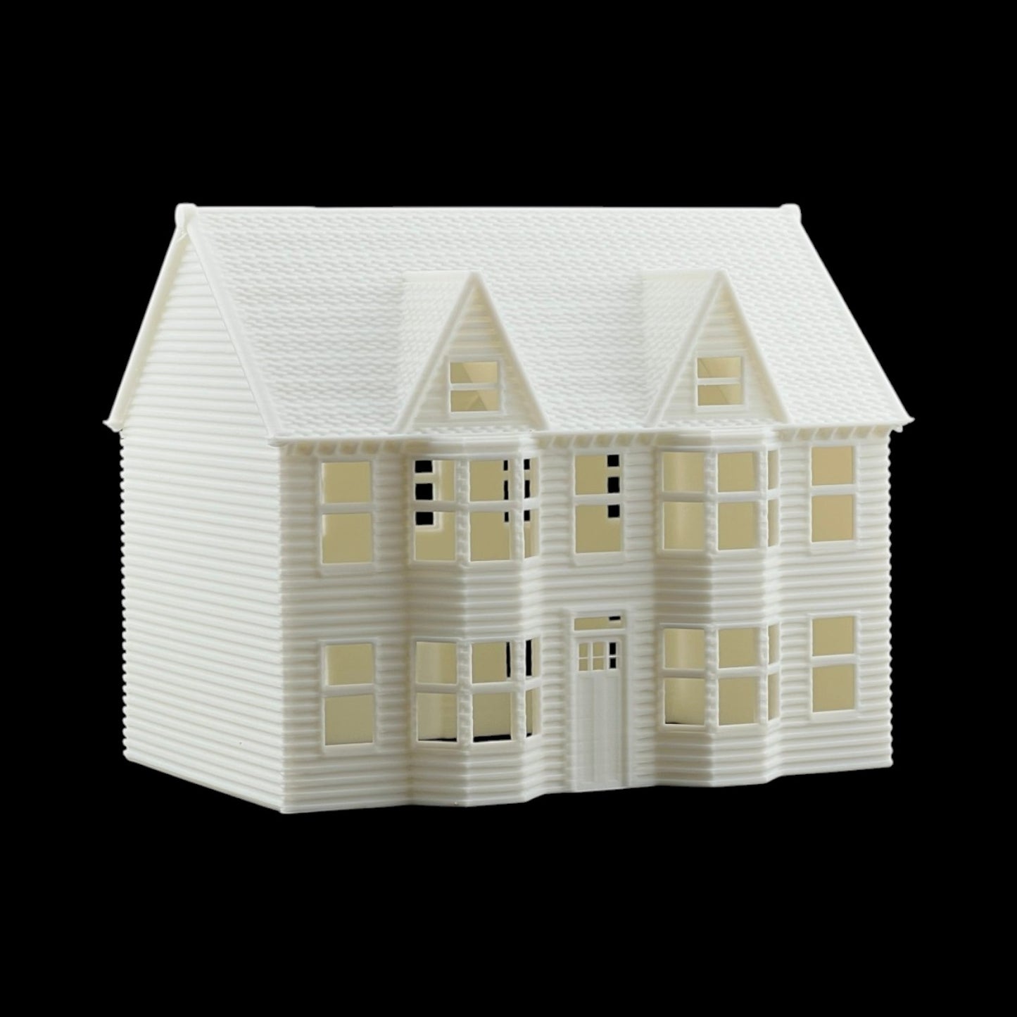 N Scale 1:160 Classic Victorian House with Dormers #3