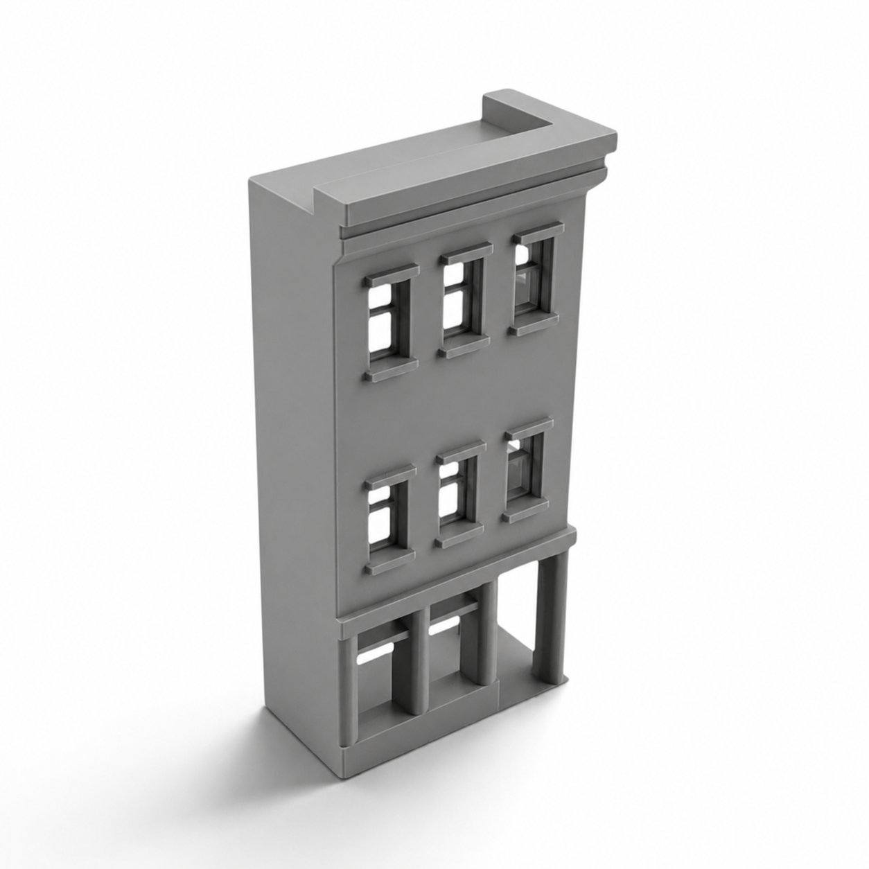 HO Scale 1:87 Main Street Relief Building #7 RH