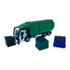 Dumpster Set for Greenlight Mack Refuse Truck - S Scale 1:64 - 3pc - NO TRUCK