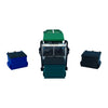 Dumpster Set for Greenlight Mack Refuse Truck - S Scale 1:64 - 3pc - NO TRUCK