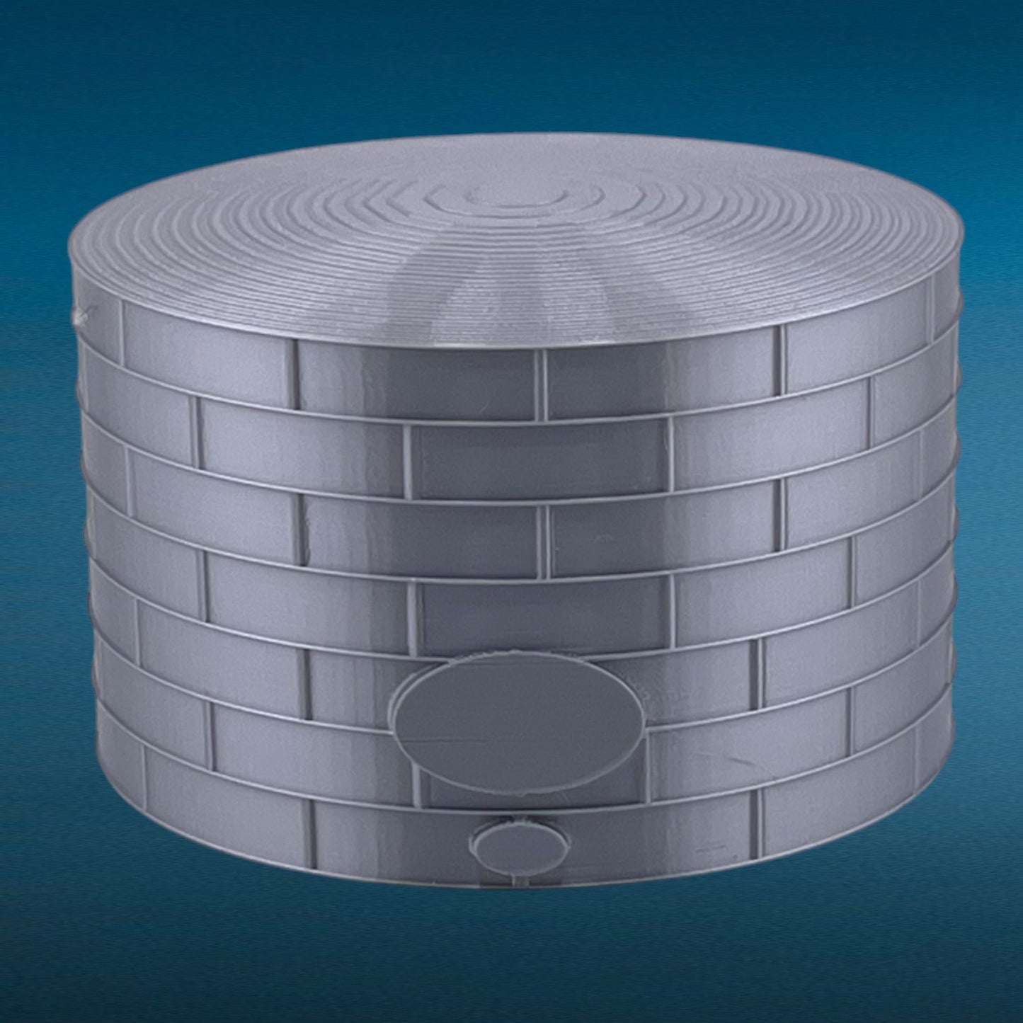 Standard Oil or Fuel Tank - ZZ Scale 1:300  Metallic Silver - 11 Sizes AVAILABLE
