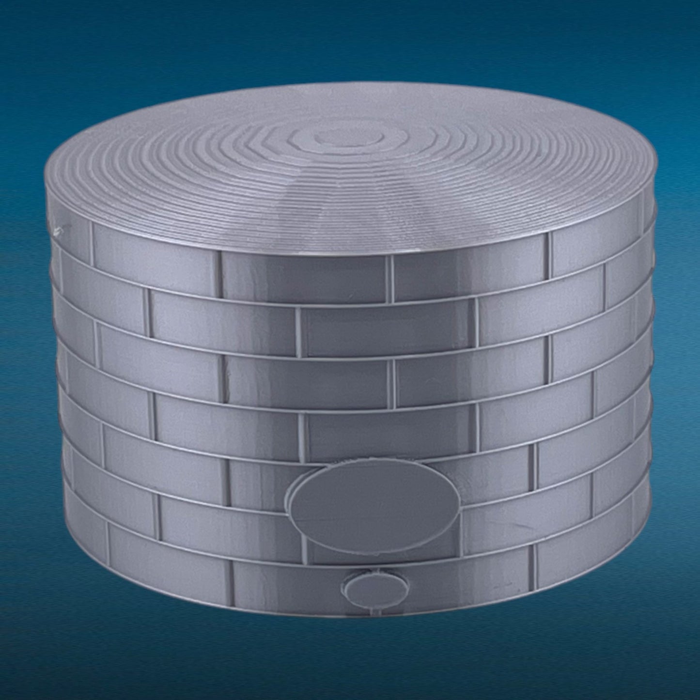Standard Oil or Fuel Tank - 1G Scale 1:32 - Metallic Silver - 11 Sizes AVAILABLE