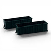 N Scale 1:160 30-Yard Dumpster Waste Container - Green