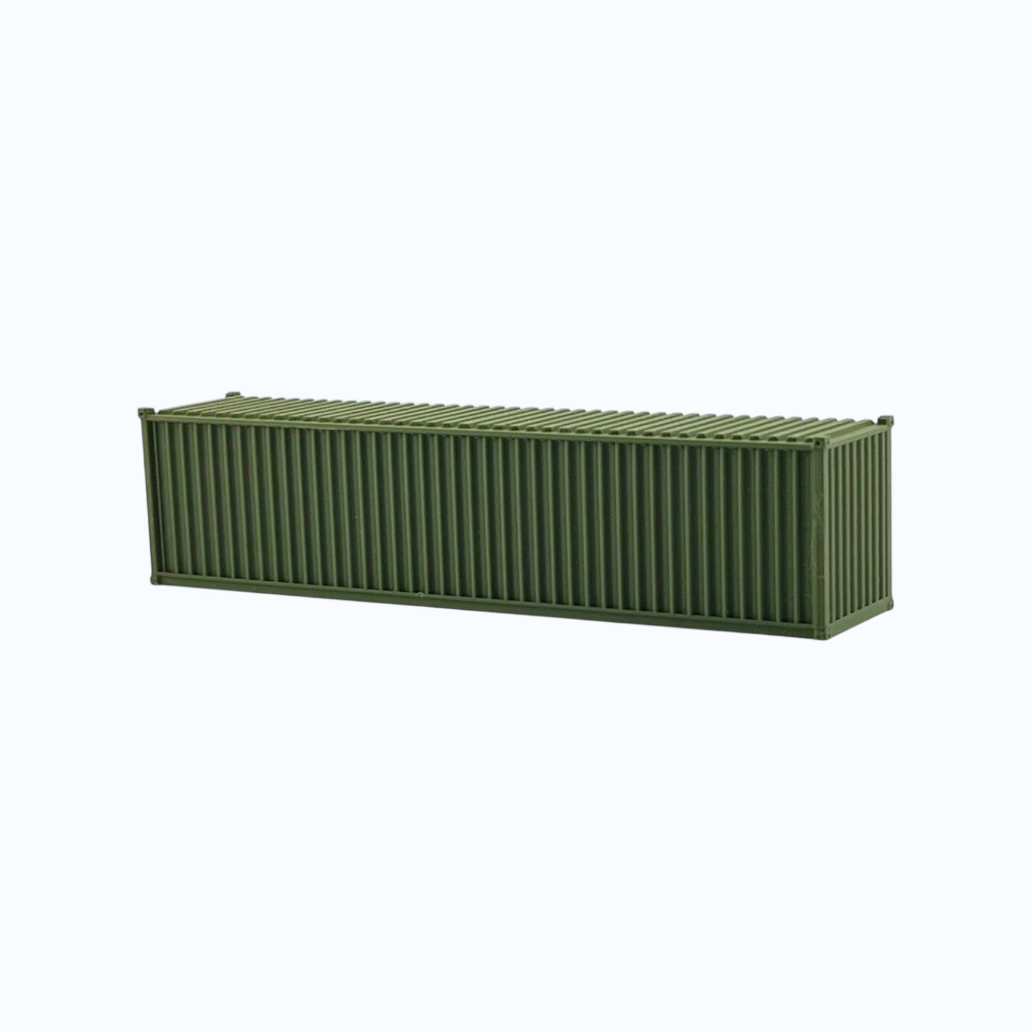 N Scale 1:160 - 40' Shipping Containers (2pk) - Green