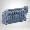 N Scale 1:160 Alco 251 16-Cyl Diesel Engine Prime Mover