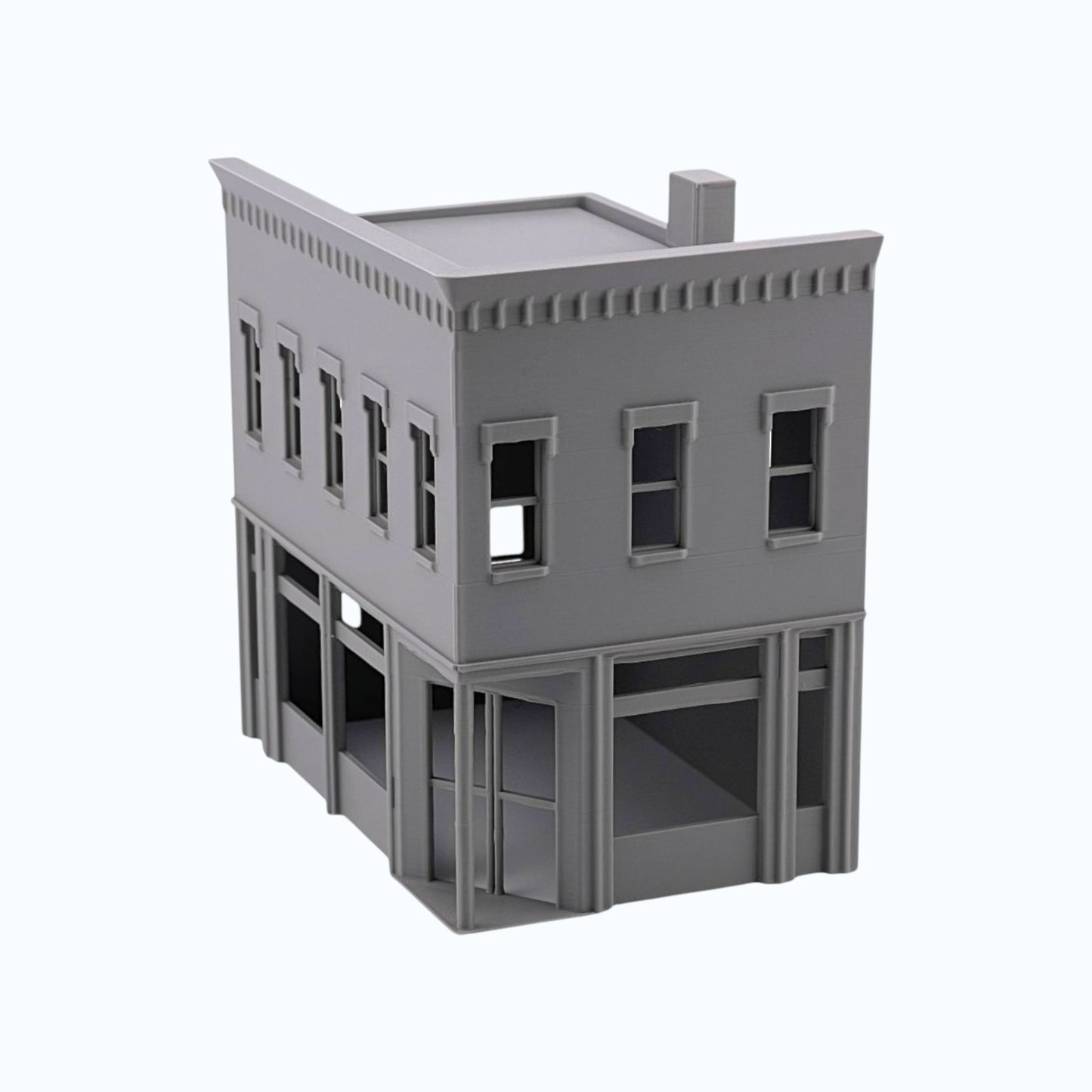 O Scale 1:48 Main Street Building #1 Left Entry