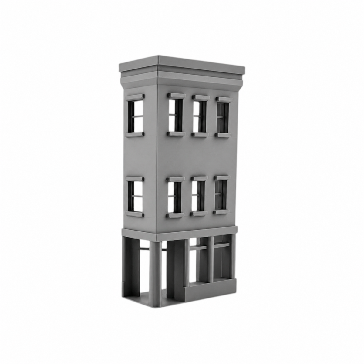 O Scale 1:48 Main Street Relief Building #7 LH