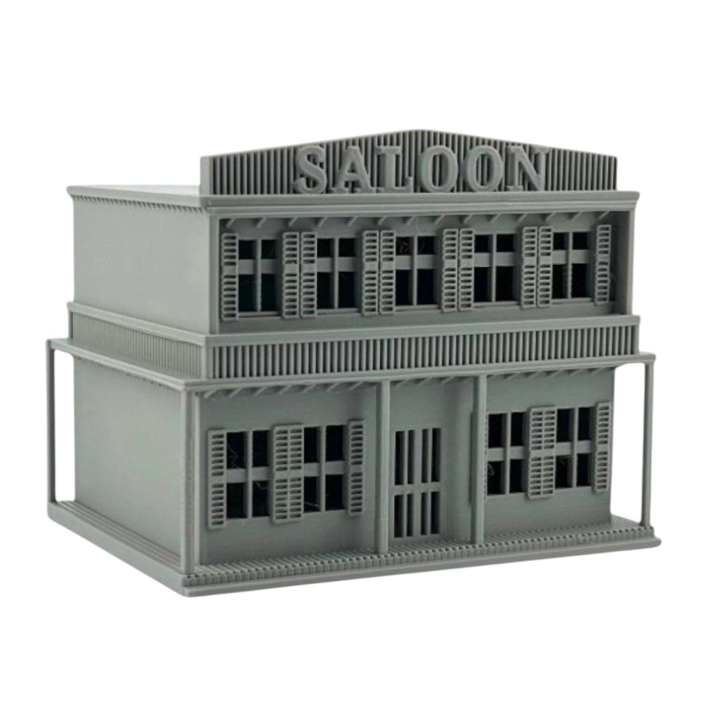 HO Scale 1:87 Old West Western Saloon Building
