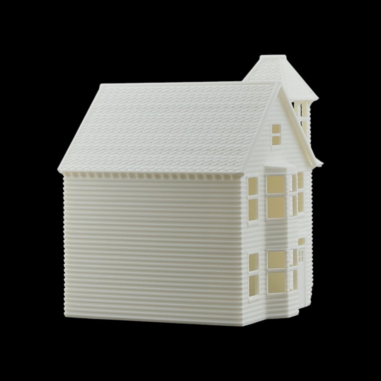 S Scale 1:64 Classic Victorian House with Tower #2