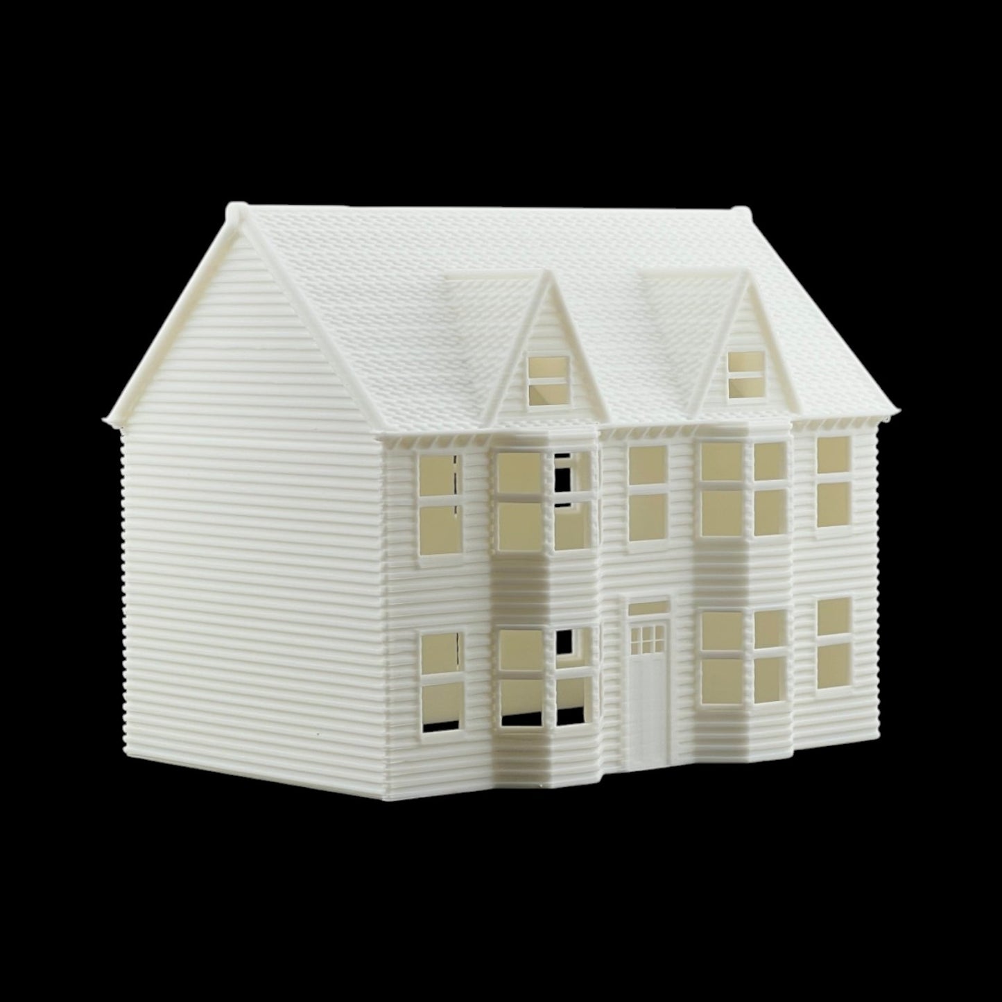 N Scale 1:160 Classic Victorian House with Dormers #3