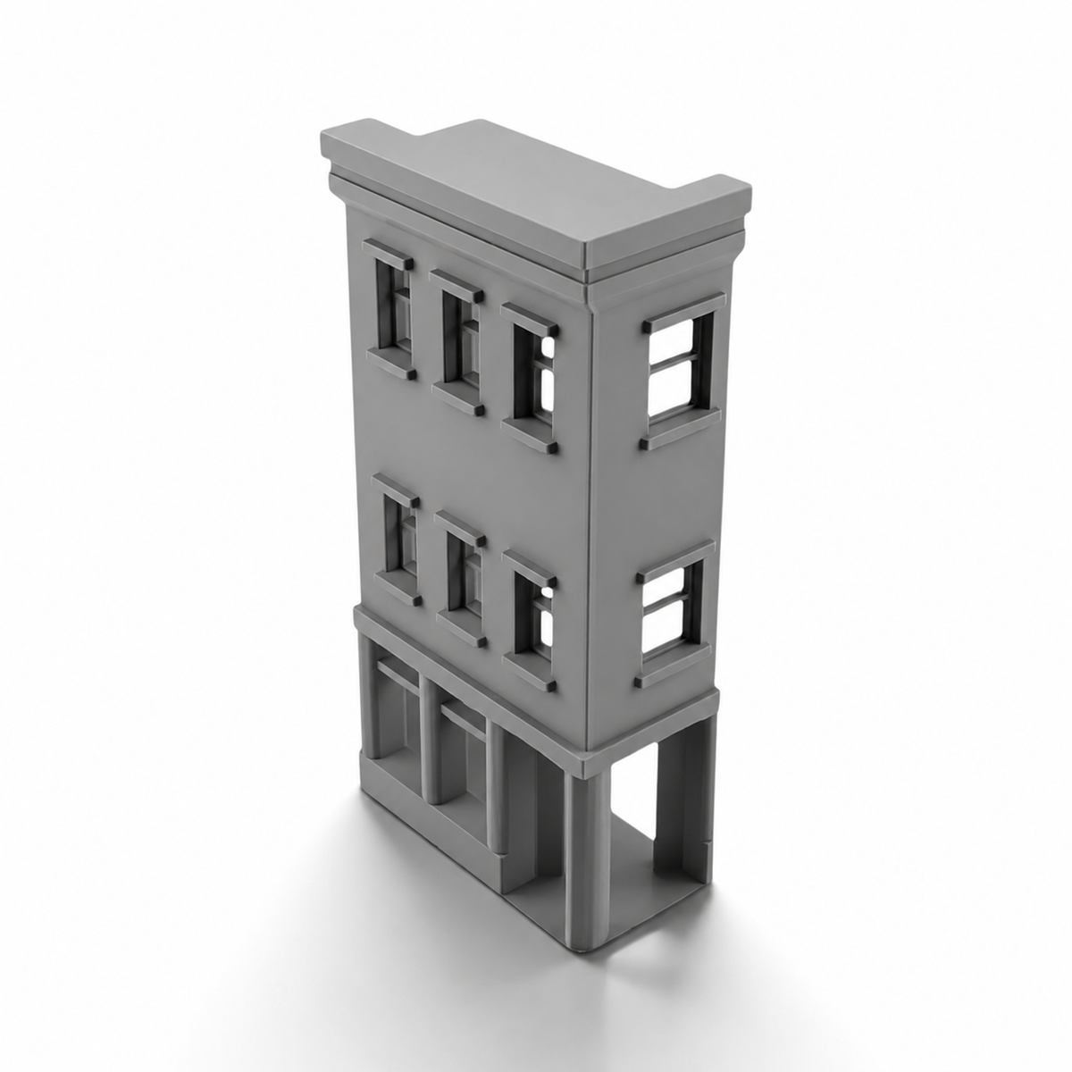 HO Scale 1:87 Main Street Relief Building #7 RH