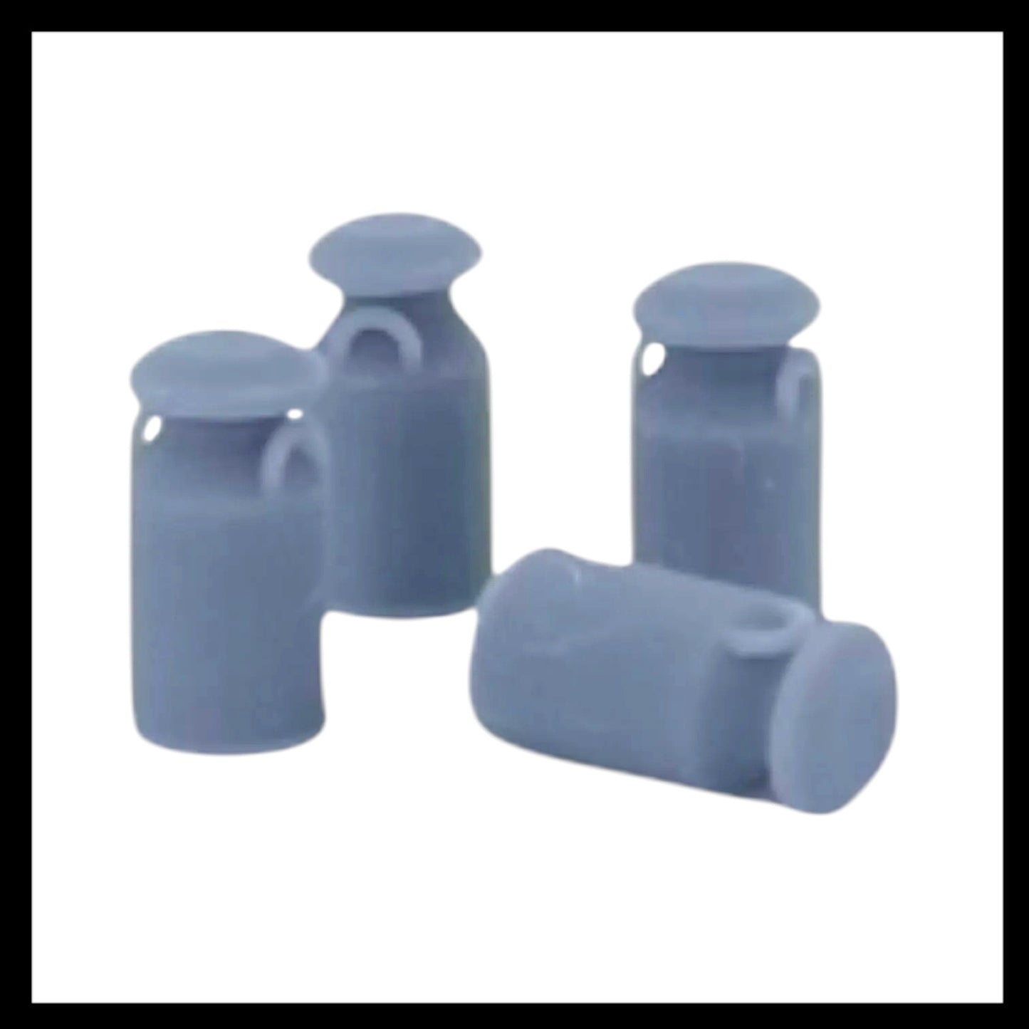 Milk Churn/Milk Can (20pk) - HO Scale 1:87 - Gray