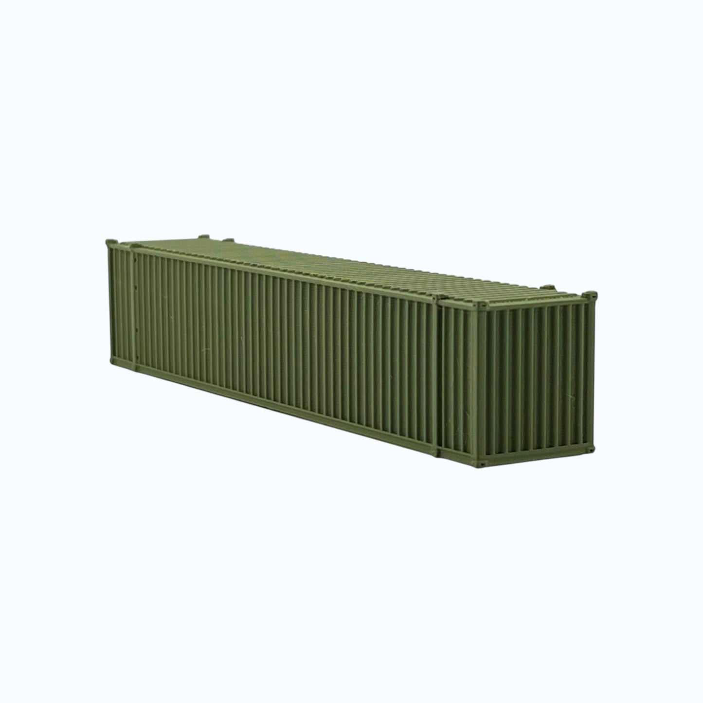 N Scale 1:160 - 48' Shipping Containers (2pk) - Green