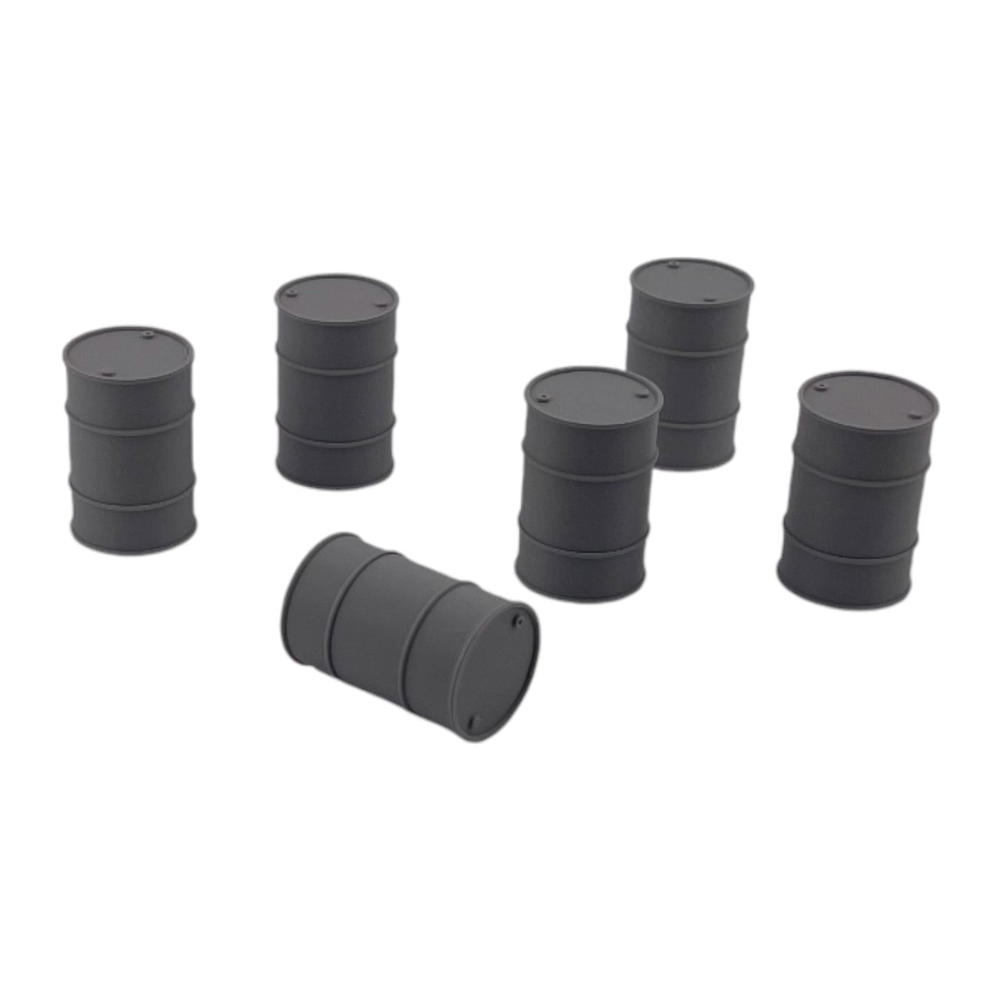 1 Gauge 1:32 55 Gallon Industrial Drum Barrel 6pc Set