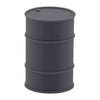 55 Gallon Drum/Barrel (6pc) - 1G Scale 1:32 - Gray