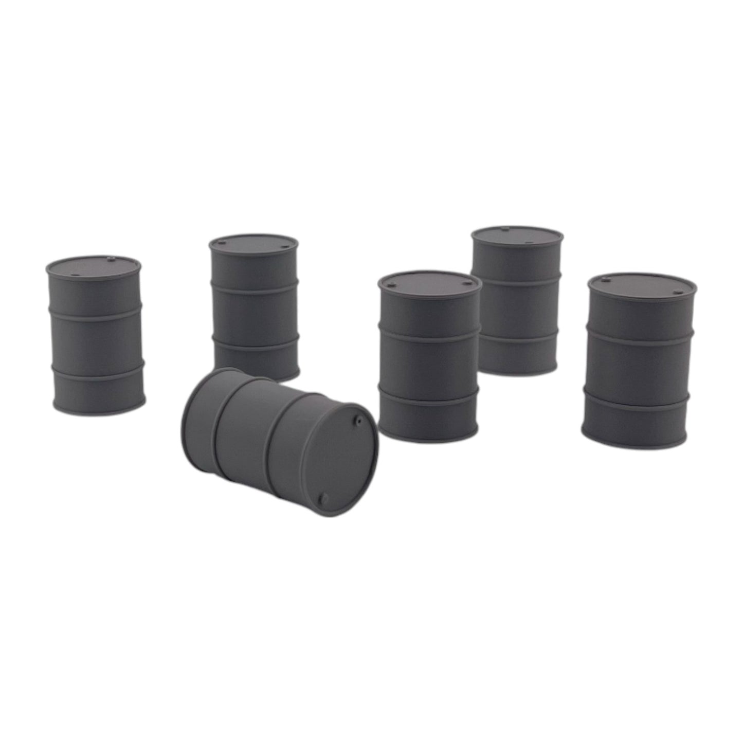 1 Gauge 1:32 55 Gallon Industrial Drum Barrel 6pc Set