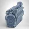 N Scale 1:160 Alco 251 16-Cyl Diesel Engine Prime Mover